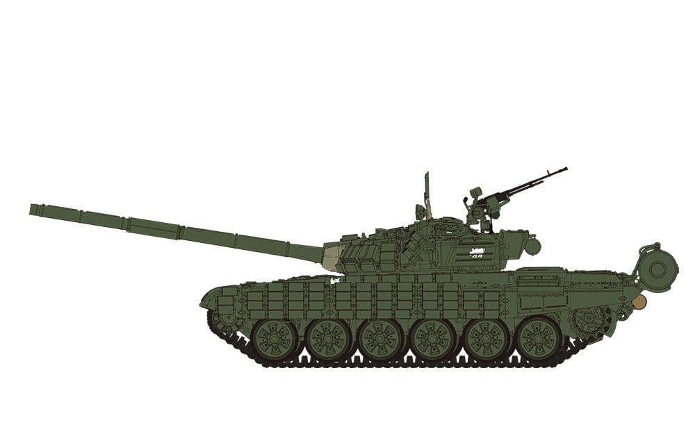 Meng 1/35 T - 72B1 Russian Main Battle Tank Plastic Model Kit - Hobbytech Toys