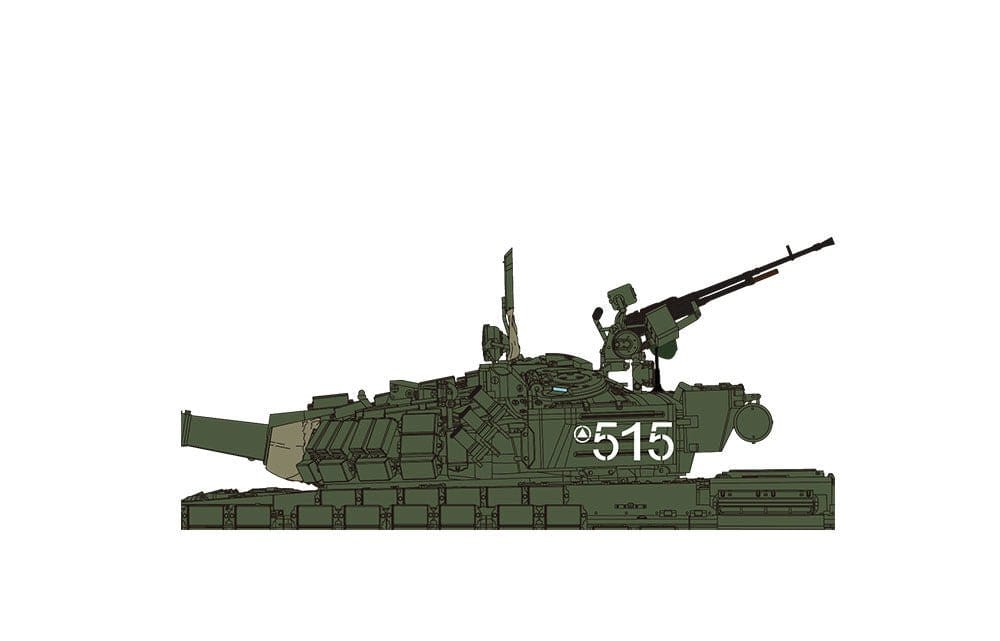 Meng 1/35 T - 72B1 Russian Main Battle Tank Plastic Model Kit - Hobbytech Toys