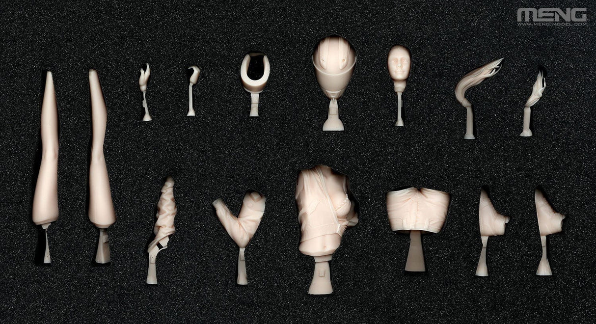 Meng 1/9 Hot Rider 2 (Resin) Plastic Model Kit - Hobbytech Toys