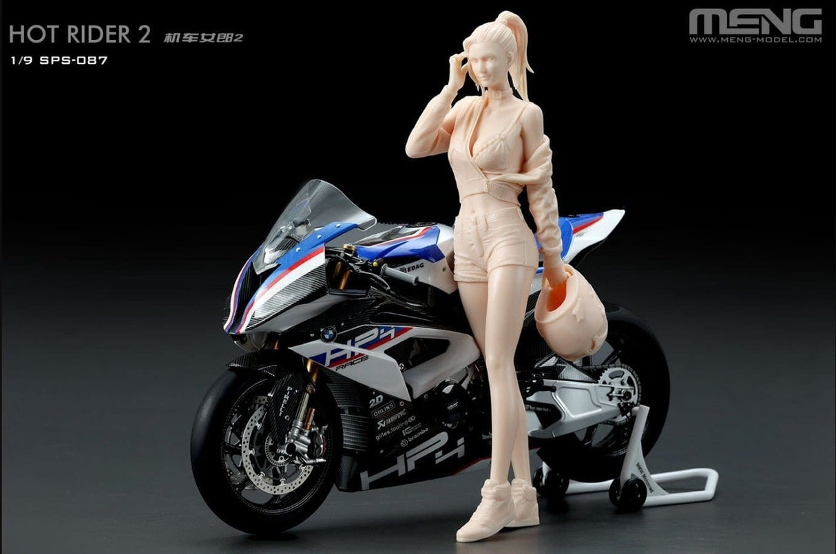 Meng 1/9 Hot Rider 2 (Resin) Plastic Model Kit - Hobbytech Toys