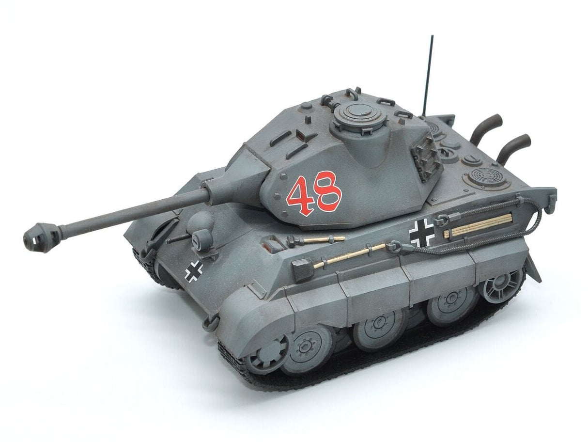 Meng World War Toons King Tiger (Porsche Turret) German Heavy Tank Plastic Model Kit - Hobbytech Toys