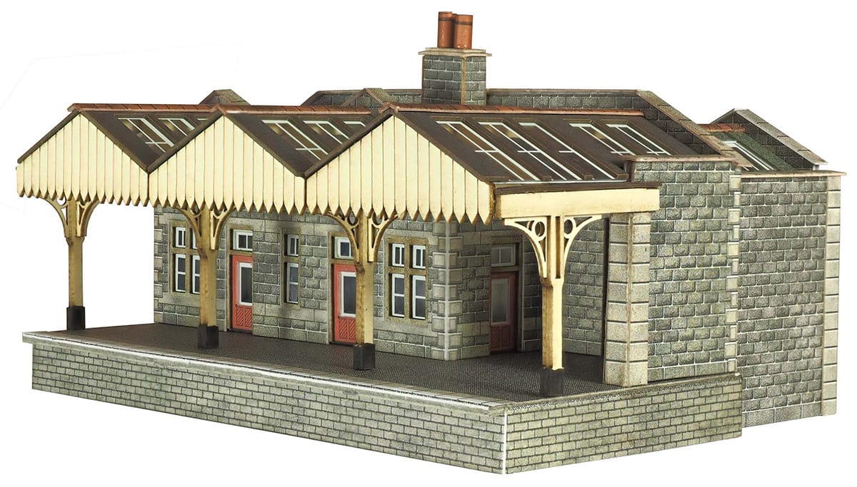 Metcalfe N Scale N Parcels Office Card Kit