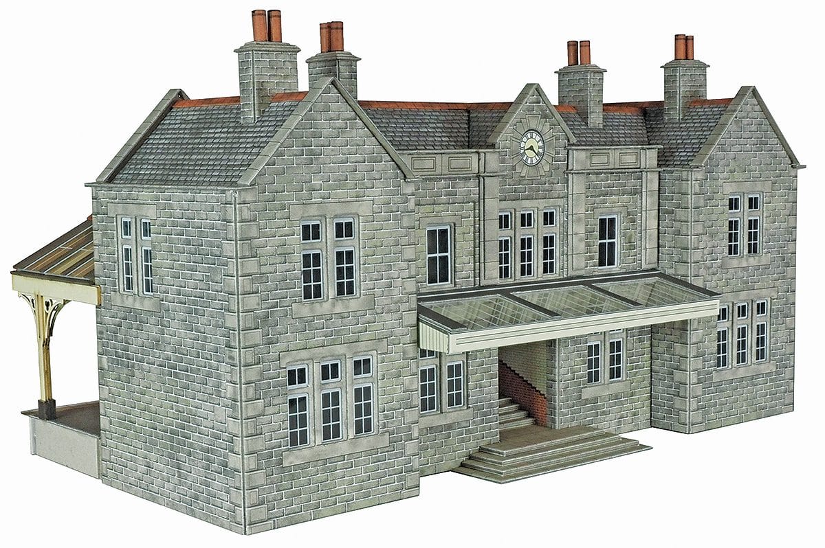 Metcalfe PO320 Mainline Booking Hall Kit - Hobbytech Toys