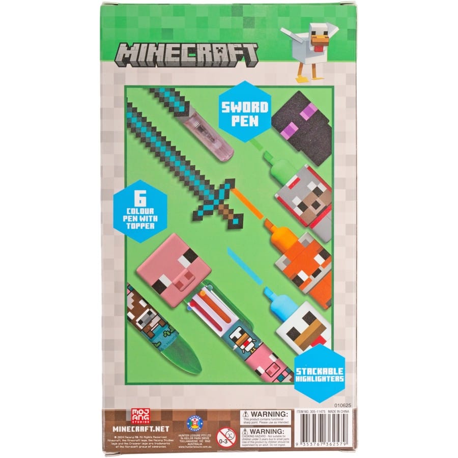 Minecraft Stationary Set