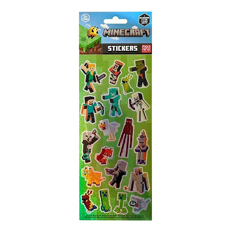 Minecraft Stickers - 3 Pack