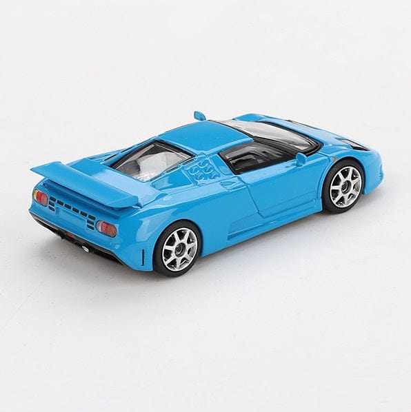 Mini GT 1/64 Bugatti EB110 Super Sport Blue Diecast Model Car