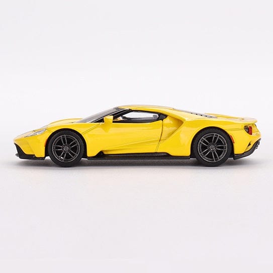 Mini GT 1/64 Ford GT Triple Yellow (LHD) Diecast Model Car