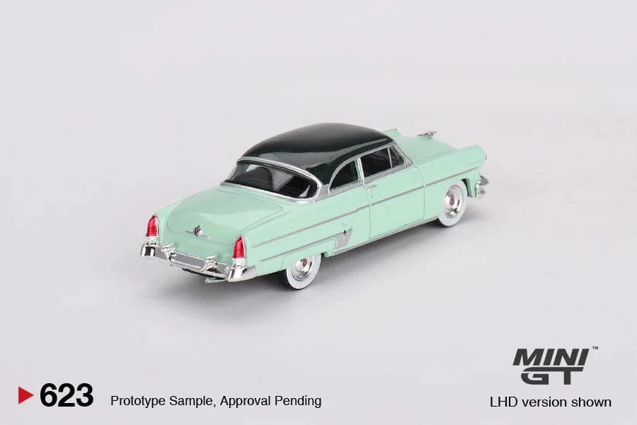 Mini GT 1/64 Lincoln Capri 1954 Parklane Green Diecast Model Car