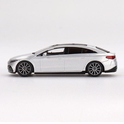 Mini GT 1/64 Mercedes-Benz Eqs 580 4Matic Silver Diecast Model Car