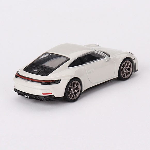 Mini GT 1/64 Porsche 911 (992) GT3 Touring Canyon Grey Diecast Model Car