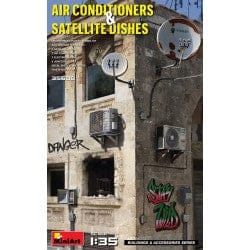 MiniArt 1/35 Air Conditioners & Satellite Dishes – MA35638