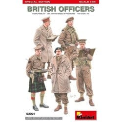 MiniArt 1/35 British Officers Special Edition – MA53027