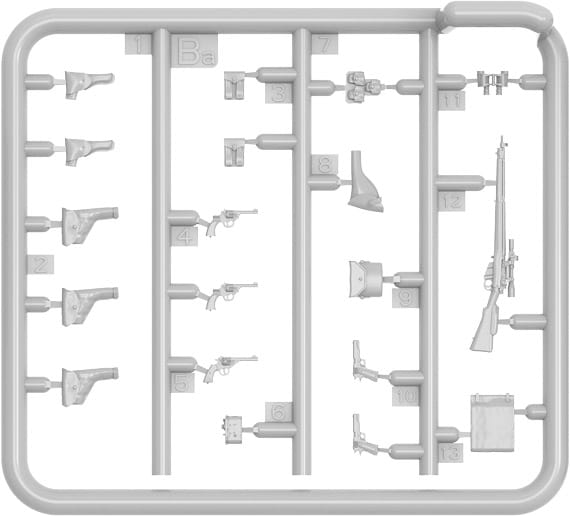 MiniArt 1/35 BRITISH WEAPONS & EQUIPMENT FOR TANK CREW & INFANTRY Plastic Model Kit