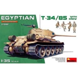 MiniArt 1/35 Egyptian T-34/85 with Crew – MA37098