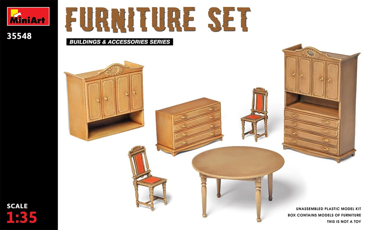 MiniArt 1/35 Furniture Set – MA35548