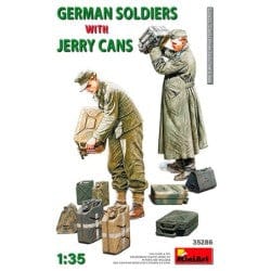 MiniArt 1/35 German Soldiers with Jerry Cans – MA35286