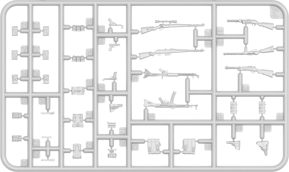 MiniArt 1/35 German SPG Crew Plastic Model Kit