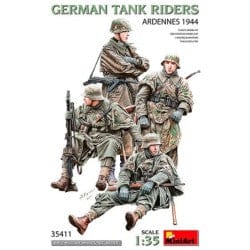 MiniArt 1/35 German Tank Riders Ardennes 1944 – MA35411