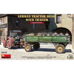 MiniArt 1/35 German Tractor D8506 with Trailer – MA38038