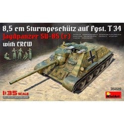 MiniArt 1/35 Jagdpanzer SU-85(r) with Crew – MA35229