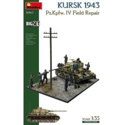 MiniArt 1/35 Kursk 1943 Pz.Kpfw. IV Field Repair Big Set – MA36062