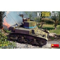 MiniArt 1/35 M3 Stuart Diesel Early Production – MA35417