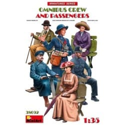 MiniArt 1/35 Omnibus Crew and Passengers – MA38092