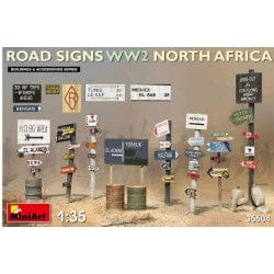 MiniArt 1/35 Road Signs WWII North Africa – MA35604