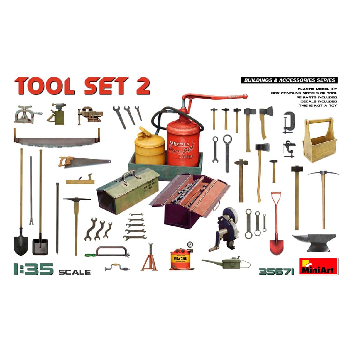 MiniArt 1/35 Tool Set #2 – MA35671