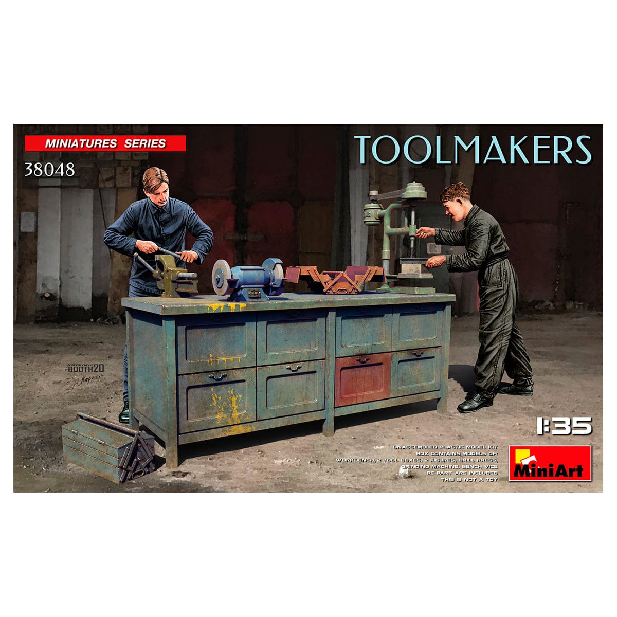 MiniArt 1/35 Toolmakers – MA38048