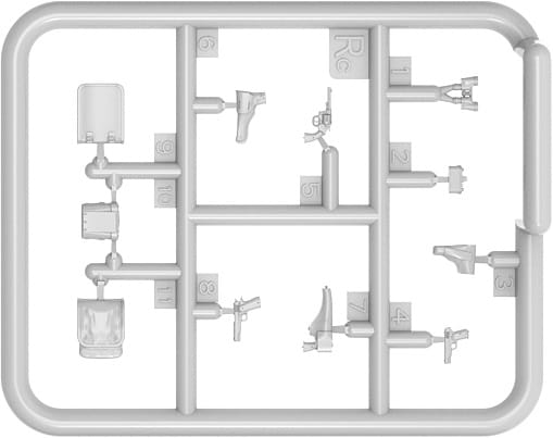 MiniArt 1/35 U.S. Weapons & Equipment for Tank Crew & Infantry Plastic Model Kit