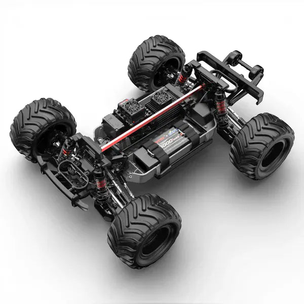 MJX 1/10 HyperGo 4WD Brushless RC Truck (Red)