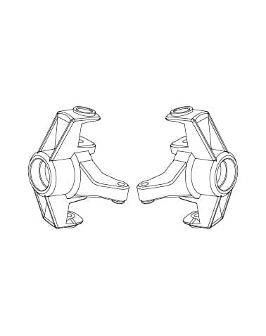 MJX 14230B Steering Blocks (2pcs) - Hobbytech Toys