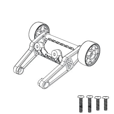MJX 16120 Truggy Wheelie Bar Assembly - Hobbytech Toys