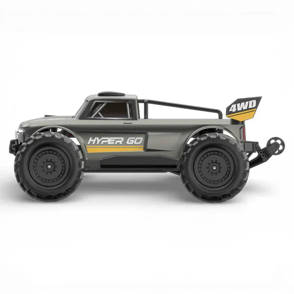 MJX Hyper Go 1/10 Brushless 4wd Monster Truck - Grey (3S Battery + Charger Included)