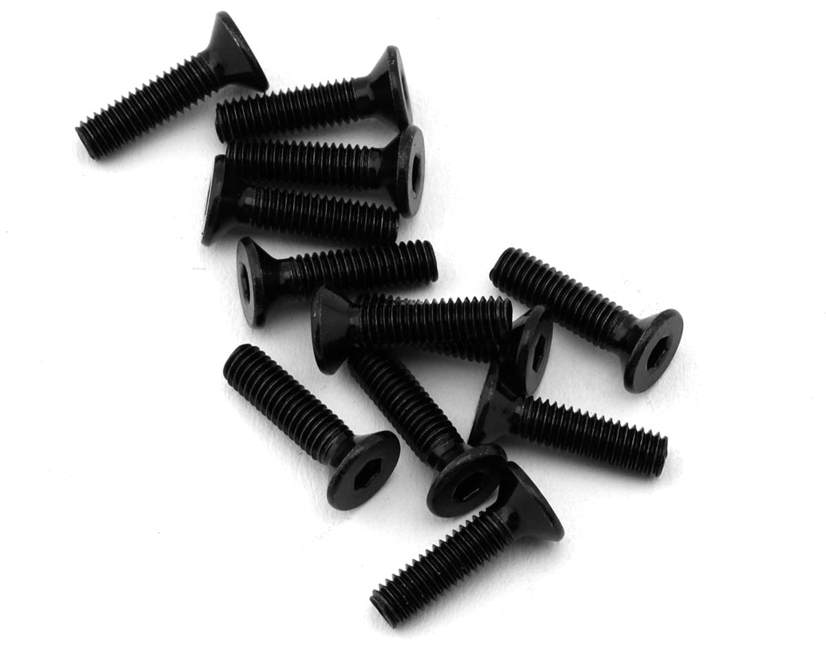 MJX HKM3012 3x12mm Machined Flat Head Hex Screws