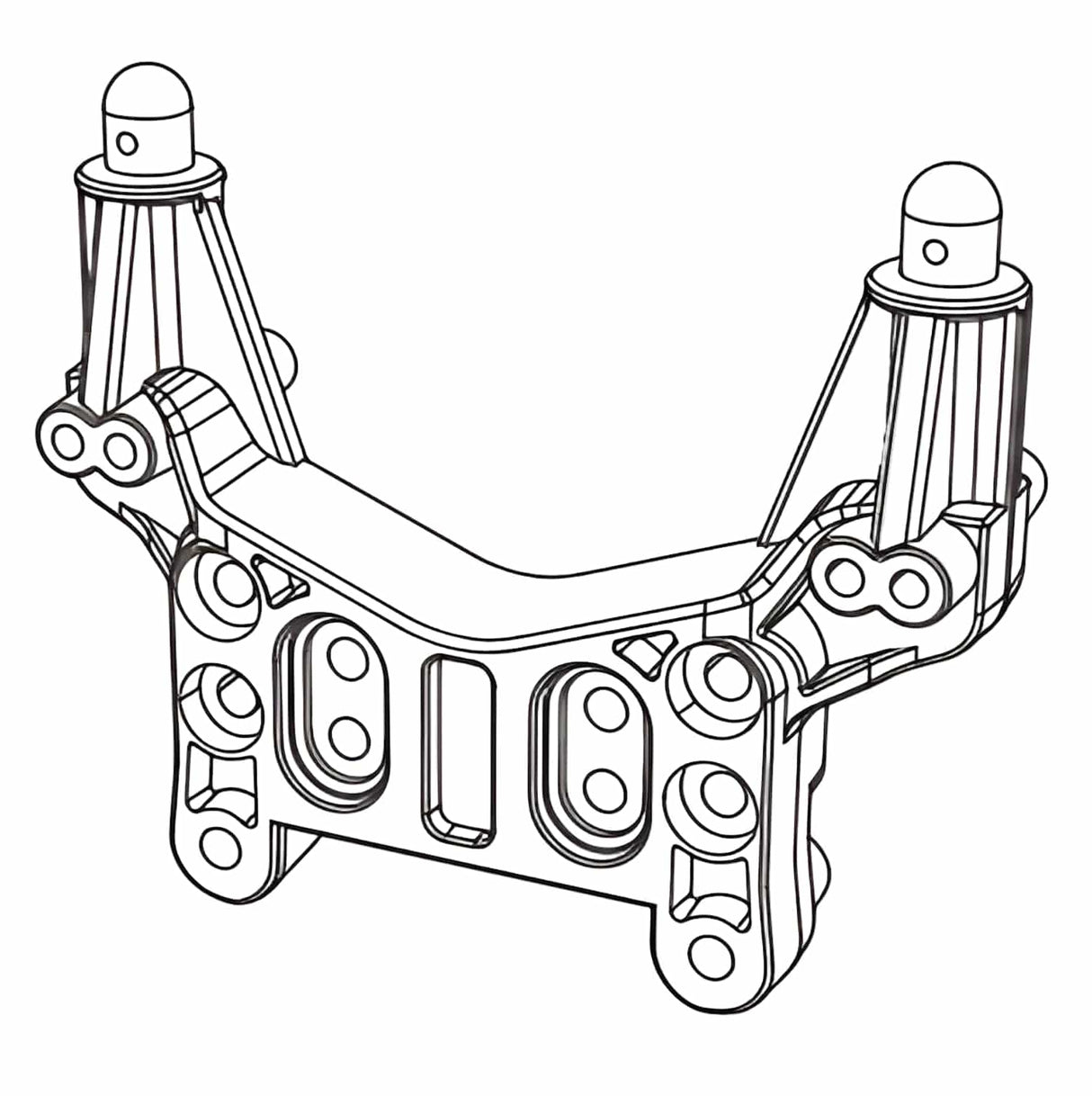 MJX Hyper GO Rear Shock Tower 16180B