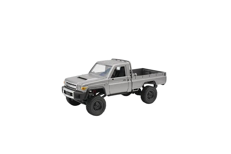 MN Model 1/12 Toyota LC79 4WD RC Crawler with LED Lights Silver