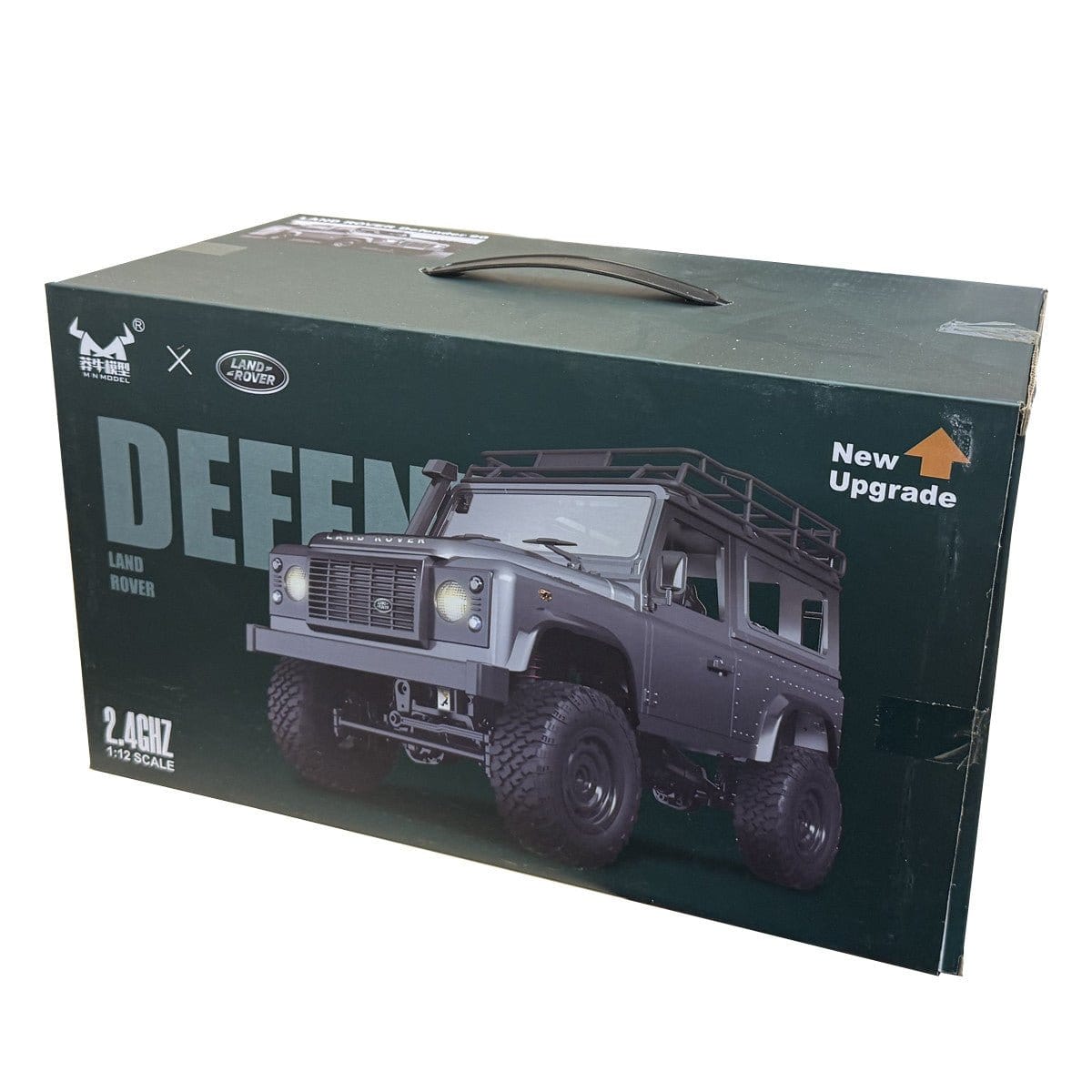 MN Models 1/12 4WD Defender Off - Road RC Truck RTR - Grey - Hobbytech Toys