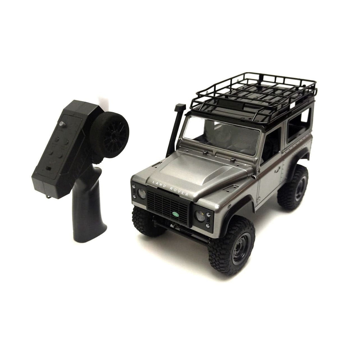 MN Models 1/12 4WD Defender Off - Road RC Truck RTR - Grey - Hobbytech Toys