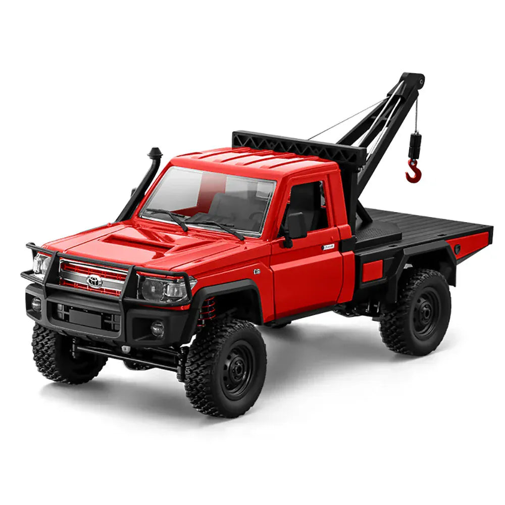 MN Models 1/12 Toyota LC79 Red w/Crane Attachment