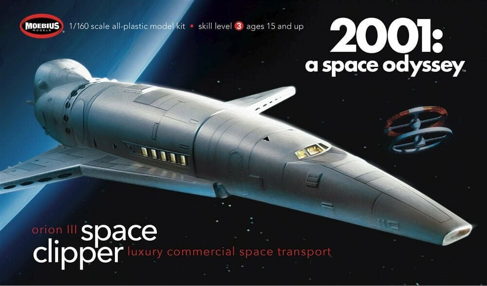 Moebius MOE2001-2 1/160 2001 A Space Odyssey Orion III Space Clipper model kit
