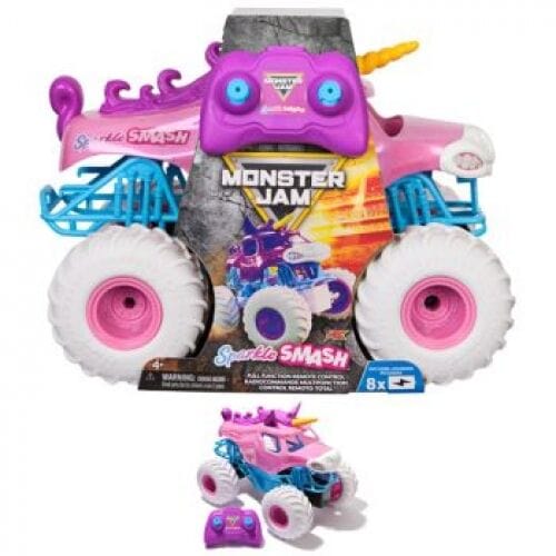 Monster Jam 1/15 Radio Control Sparkle Smash