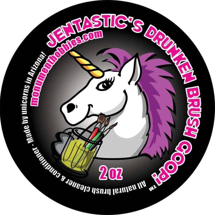 Monument Pro Brush Care - Jentastics Drunken Brush Goop! 2oz - Hobbytech Toys
