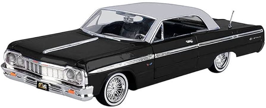 Motor Max 1/24 1964 Chevy Impala Get Low Series Assorted Colours (1) - Hobbytech Toys