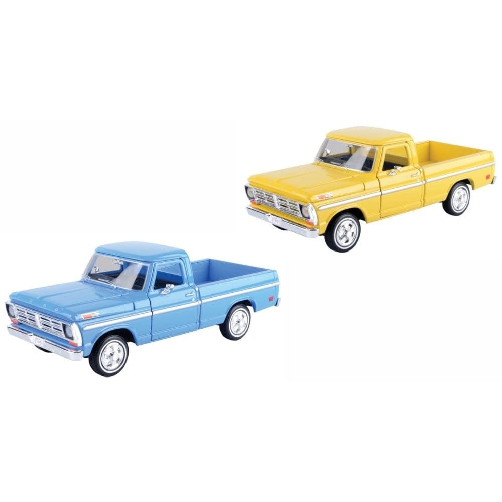 Motor Max 1/24 1972 Ford F - 100 Pickup Assorted Colours (1) - Hobbytech Toys
