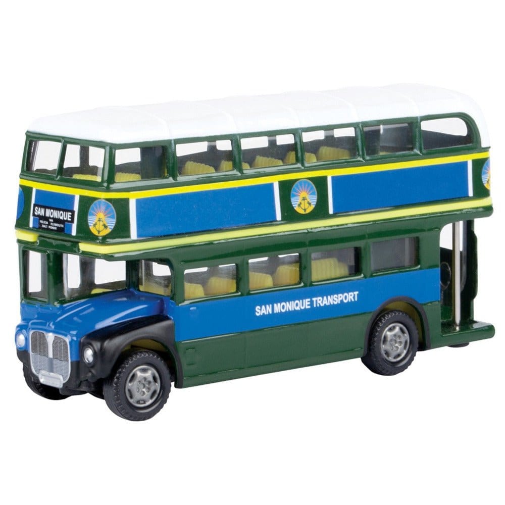Motor Max 5in Double Decker Bus James Bond Movie - Hobbytech Toys