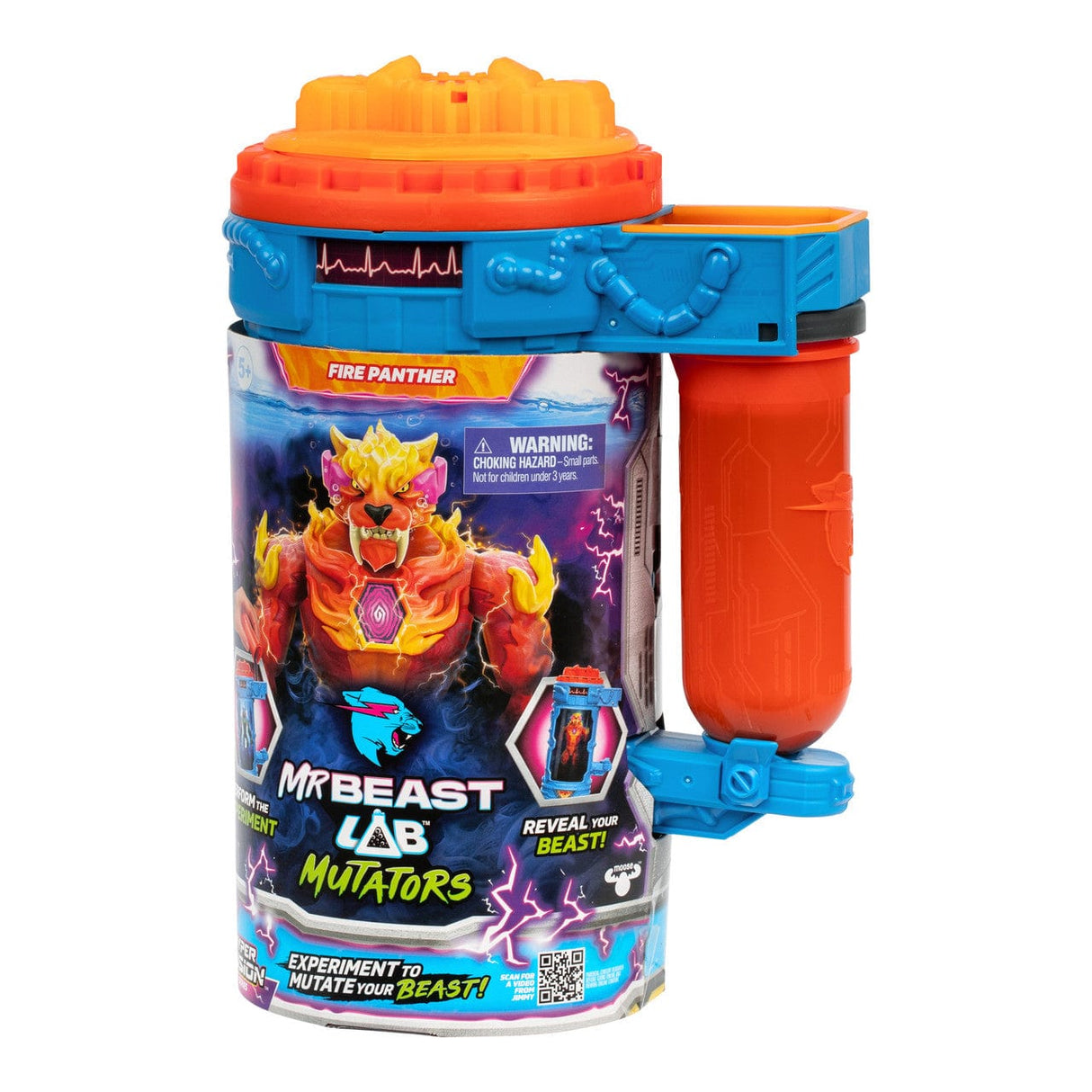 Mr Beast Lab Mutators S3 - Mutation Chamber Flame Claw Panther (1)