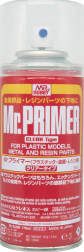 MR Hobby B512 Mr Primer Clear Type 170ml Spray