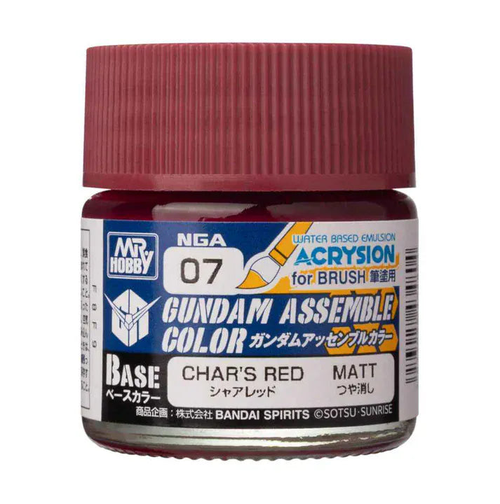 Mr Hobby Gundam Assemble Color Char Red Paint 10ml